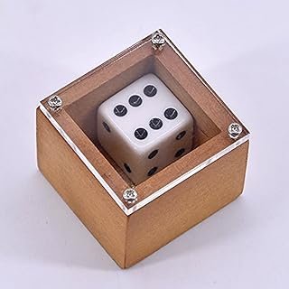 Badlands Bob Dice Trick Dot Number Change Dice Magic Stage Illusion Props Gimmick Mentalism Funny Classic Toy