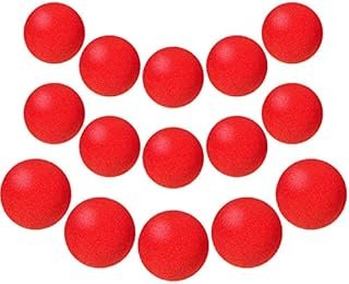 Skylety 20 Pieces Red Sponge Balls Soft Magic Sponge Balls Combo Close-Up Magic Street Classical Comedy Trick Props 1.4 In…