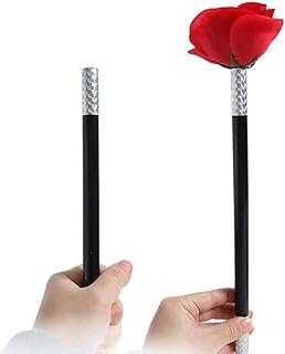 SUMAG Stick to Rose/Flower Magic Tricks Flowers Appearing Close up Street Stage Magic Props Magic Illusion Gimmicks Props ...