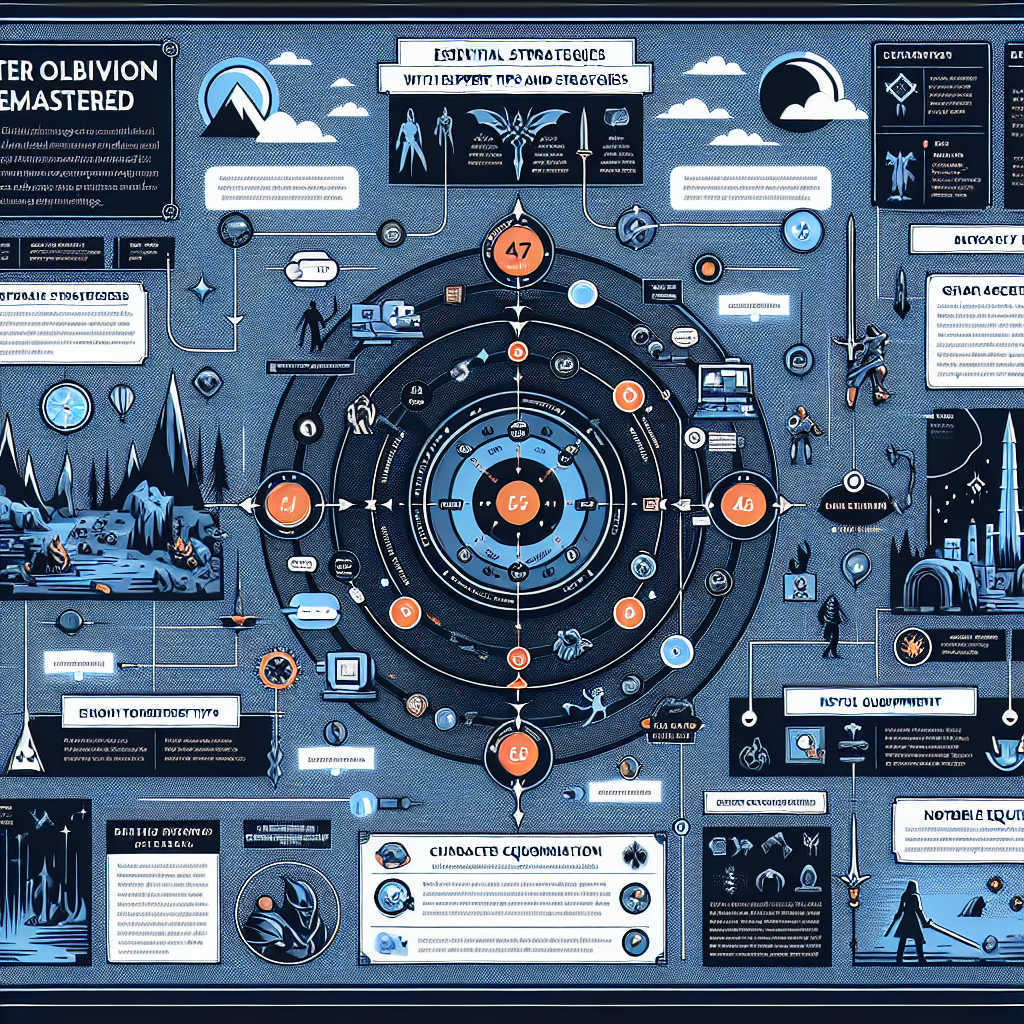 Infographic for Master Oblivion Remastered with Expert Tips and Strategies
